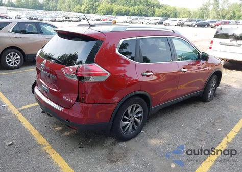 2015 Nissan Rogue S/Sl/Sv из США, поврежденный, VIN 5N1AT2MV5FC810692